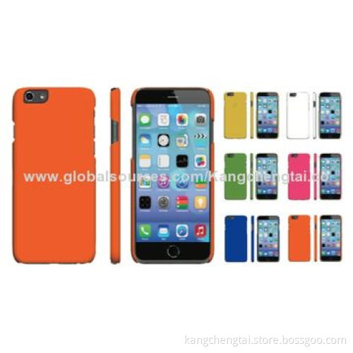 Metallic Spray Finished Matte Hard-shell Cases for iPhone 6, Durable PC Material, Lightweight